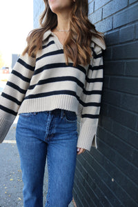 Lea Stripe Sweater